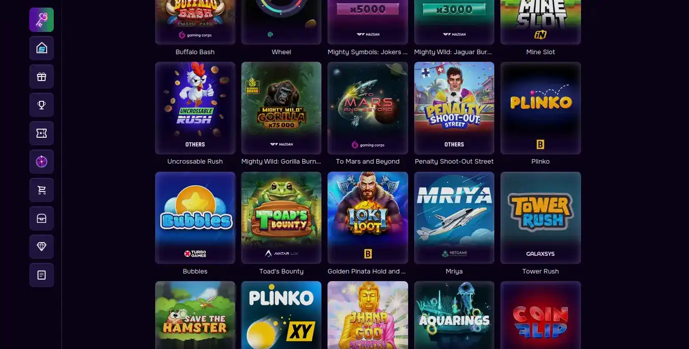 Турниры и джекпоты Bitz casino